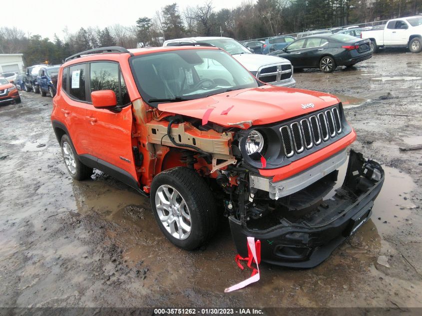 2015 JEEP RENEGADE LATITUDE - ZACCJBBT3FPB37272