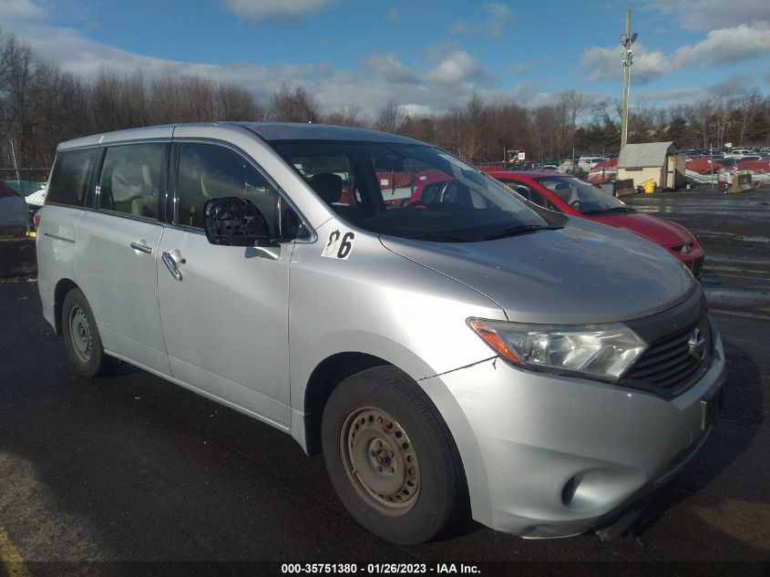 2014 NISSAN QUEST S - JN8AE2KP3E9105022