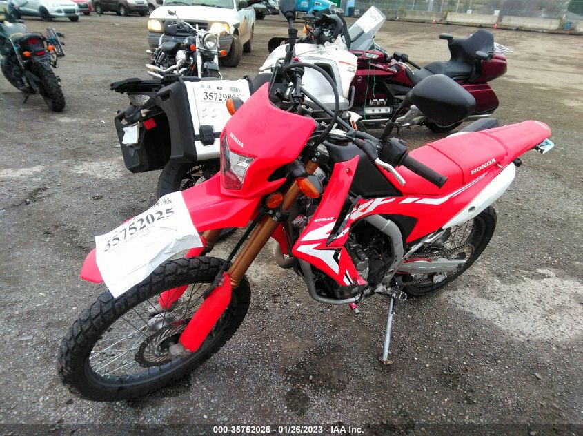 2019 HONDA CRF250 L MLHMD4416K5201341