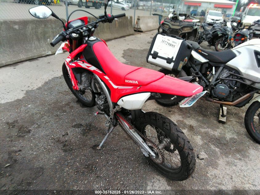 2019 HONDA CRF250 L MLHMD4416K5201341