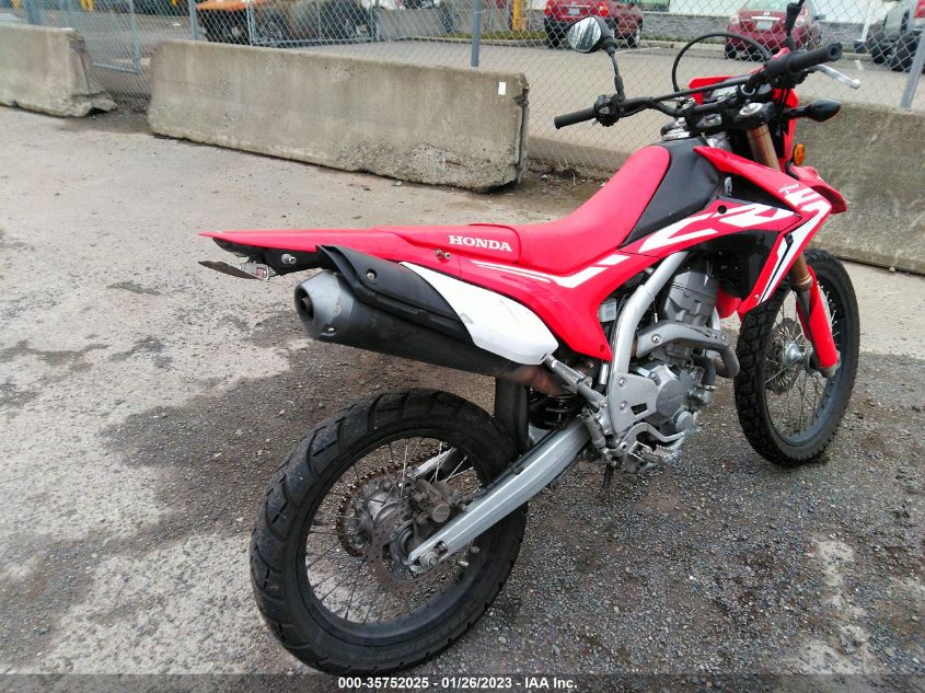 2019 HONDA CRF250 L MLHMD4416K5201341