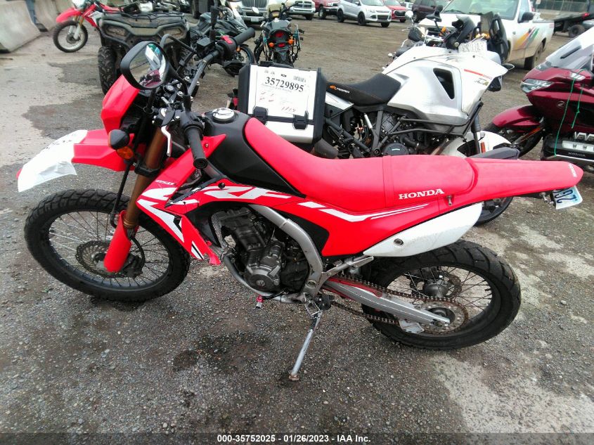2019 HONDA CRF250 L MLHMD4416K5201341