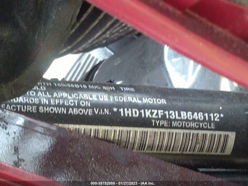 2020 HARLEY-DAVIDSON FLTRK 1HD1KZF13LB646112