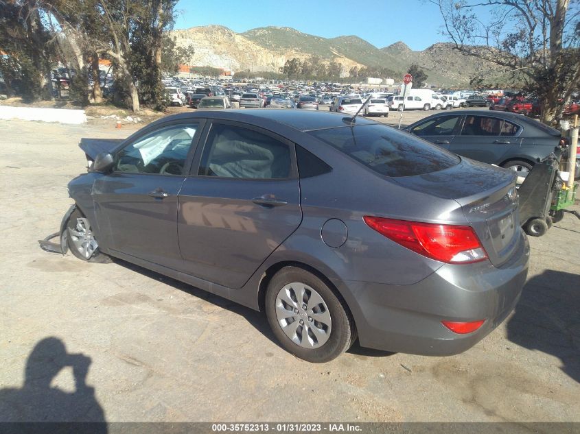 VIN KMHCT4AE7HU328327 2017 HYUNDAI ACCENT no.3