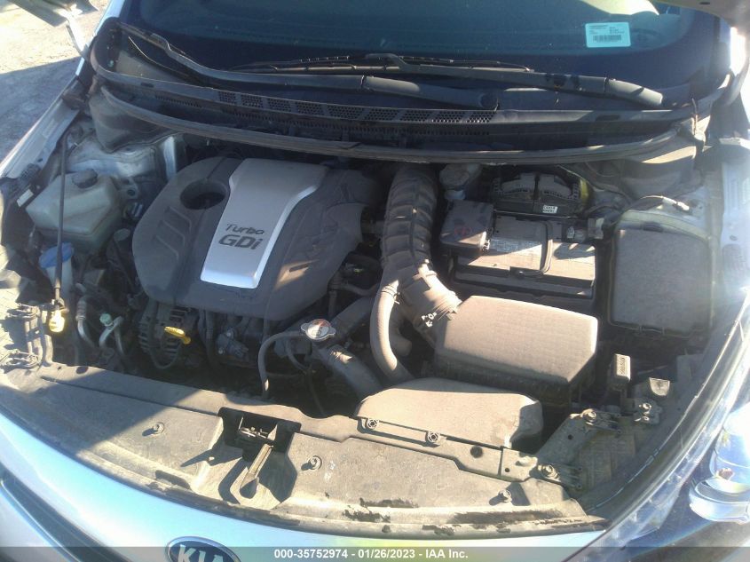 2014 KIA FORTE KOUP SX KNAFZ6A38E5195901
