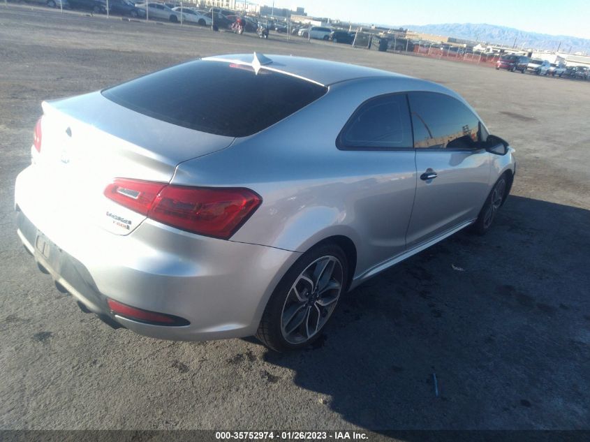 2014 KIA FORTE KOUP SX KNAFZ6A38E5195901