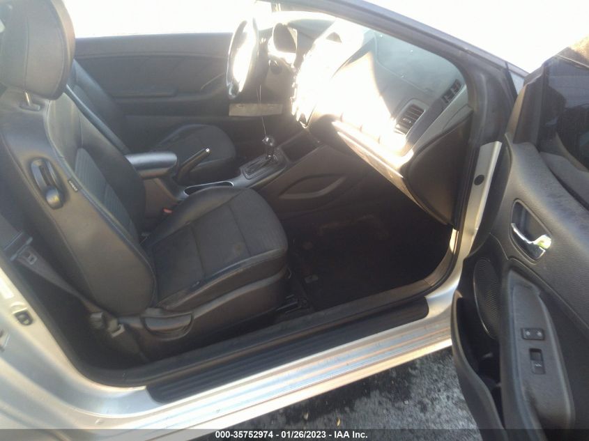 2014 KIA FORTE KOUP SX KNAFZ6A38E5195901