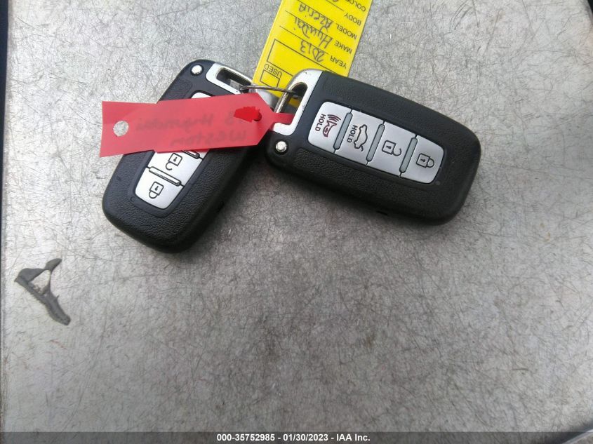 2013 HYUNDAI AZERA KMHFG4JG5DA252296