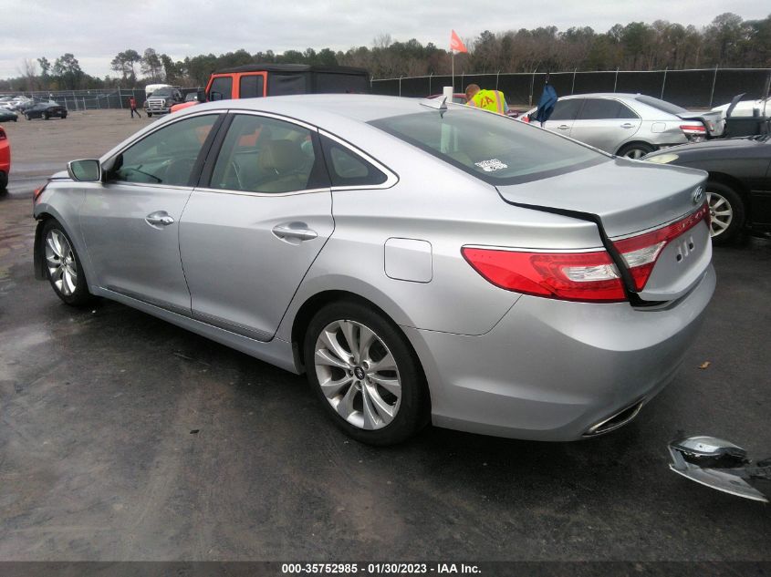 2013 HYUNDAI AZERA KMHFG4JG5DA252296