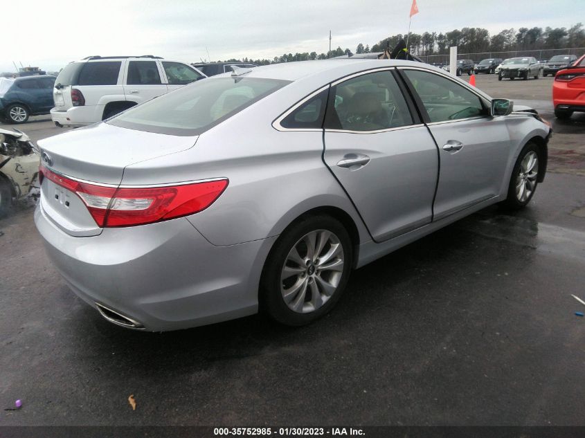 2013 HYUNDAI AZERA KMHFG4JG5DA252296