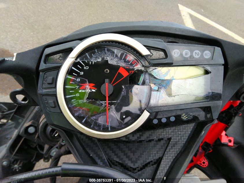 2016 SUZUKI GSX-R600 - JS1GN7FA3G2100076