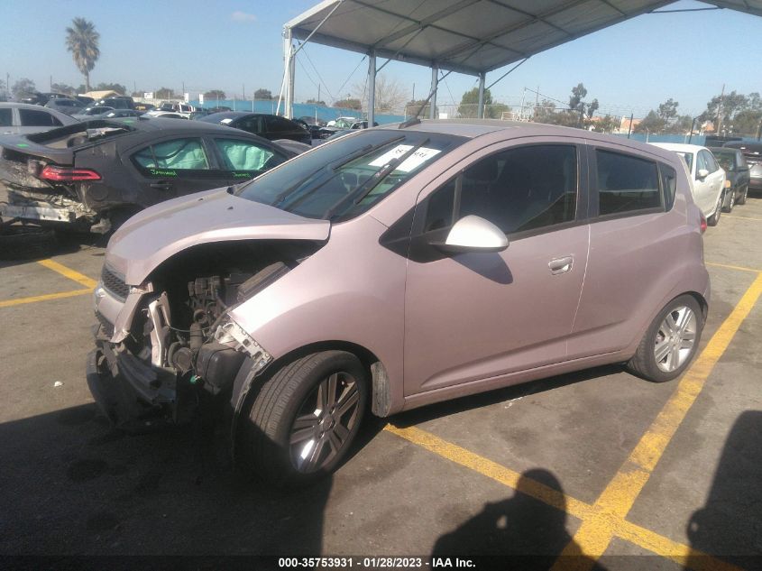 2013 CHEVROLET SPARK LT - KL8CD6S94DC504175