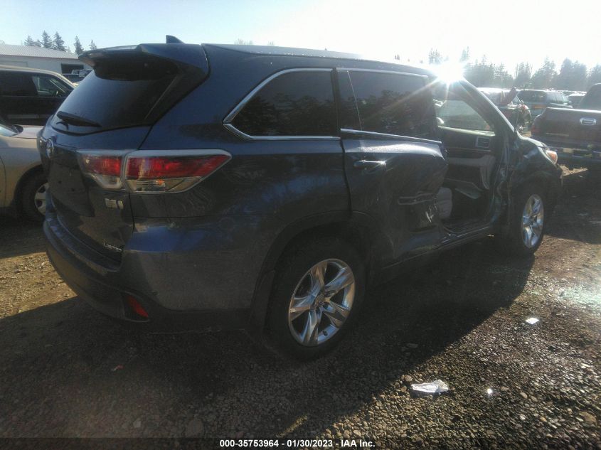 2015 TOYOTA HIGHLANDER HYBRID LIMITED 5TDDCRFH8FS008606