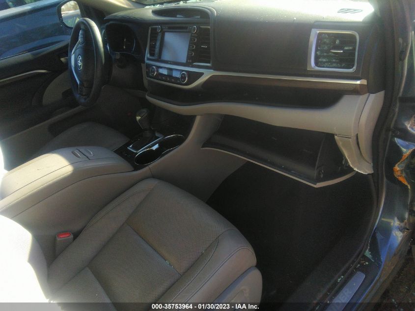2015 TOYOTA HIGHLANDER HYBRID LIMITED 5TDDCRFH8FS008606