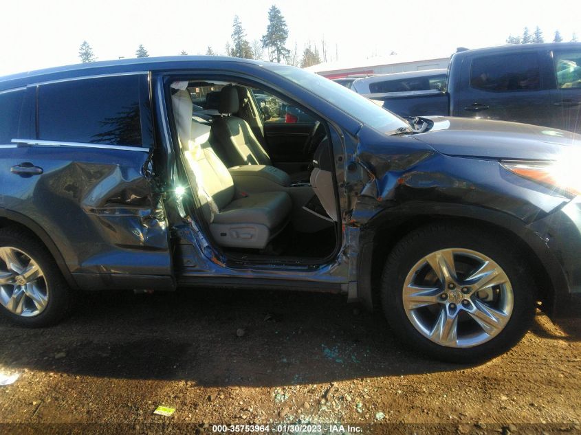 2015 TOYOTA HIGHLANDER HYBRID LIMITED 5TDDCRFH8FS008606