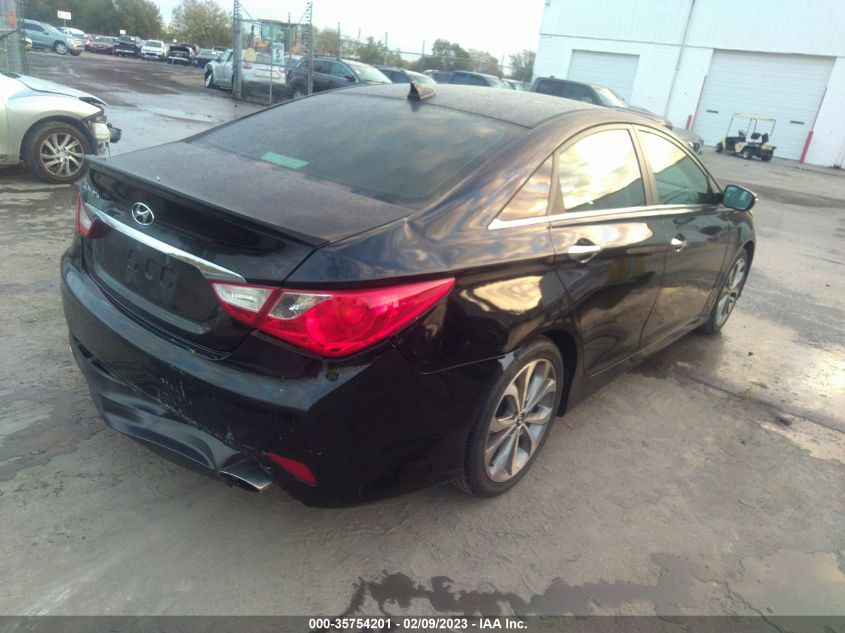 2014 HYUNDAI SONATA SE - 5NPEC4AC3EH911799