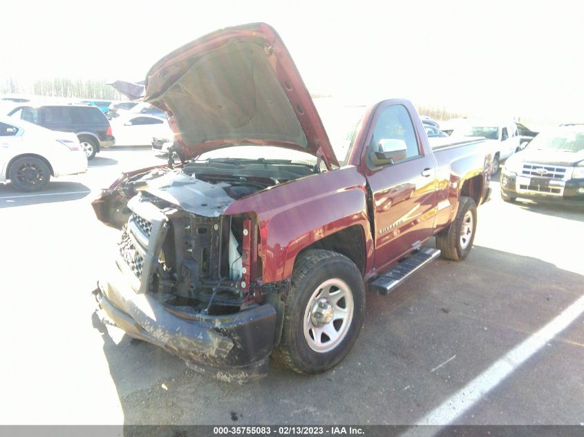 2014 CHEVROLET SILVERADO 1500 WORK TRUCK - 1GCNCPEH1EZ408854