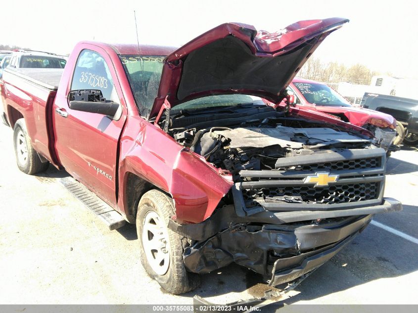 2014 CHEVROLET SILVERADO 1500 WORK TRUCK - 1GCNCPEH1EZ408854