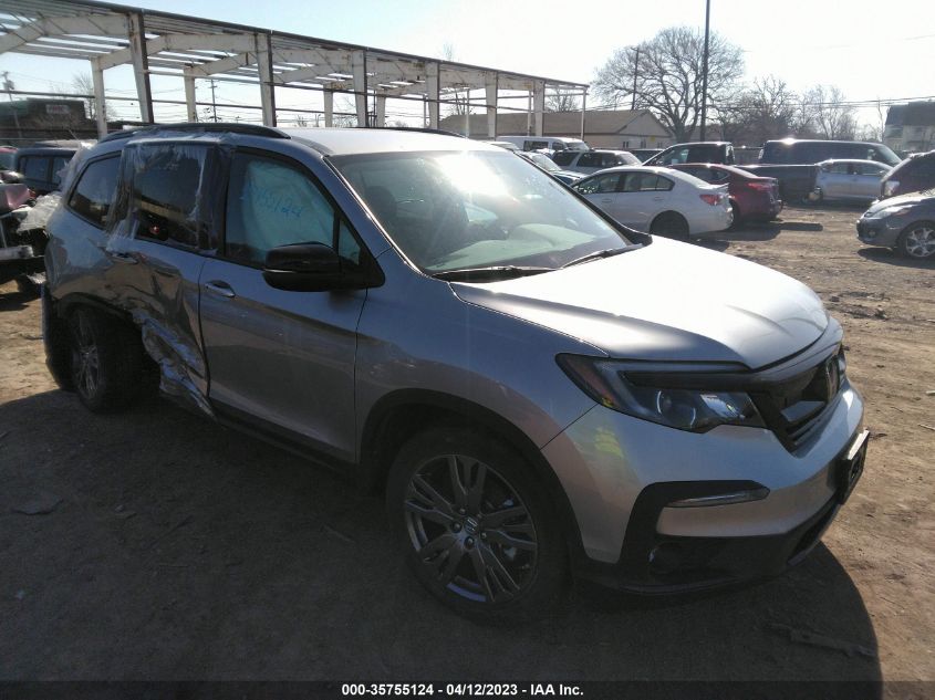 5FNYF6H33NB080275 HONDA PILOT SPORT 2022