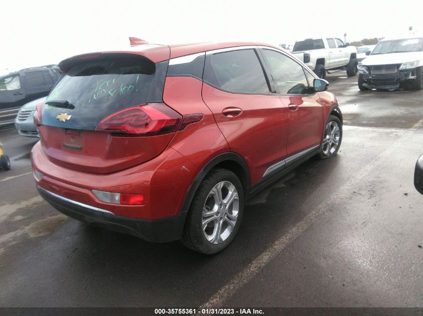 2020 CHEVROLET BOLT EV LT 1G1FY6S08L4108097