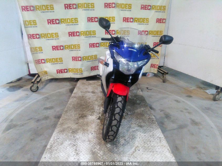 2012 HONDA CBR250 R MLHMC4102C5200980