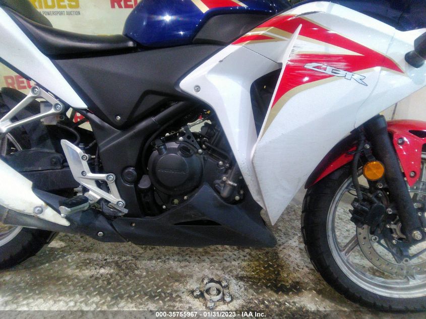 2012 HONDA CBR250 R MLHMC4102C5200980