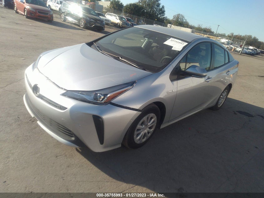 2022 TOYOTA PRIUS VIN: JTDKAMFU0N3157749