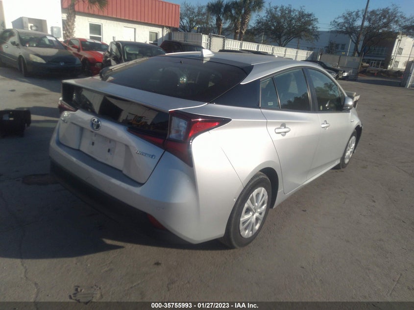 2022 TOYOTA PRIUS VIN: JTDKAMFU0N3157749