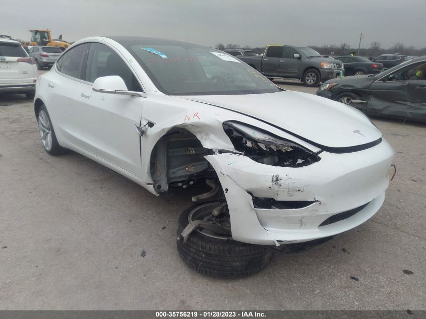 5YJ3E1EA0JF164695 TESLA MODEL 3 MID RANGE BATTERY 2018
