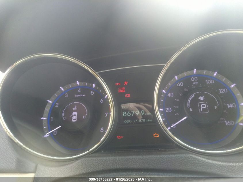 2013 HYUNDAI SONATA GLS - 5NPEB4AC2DH641790