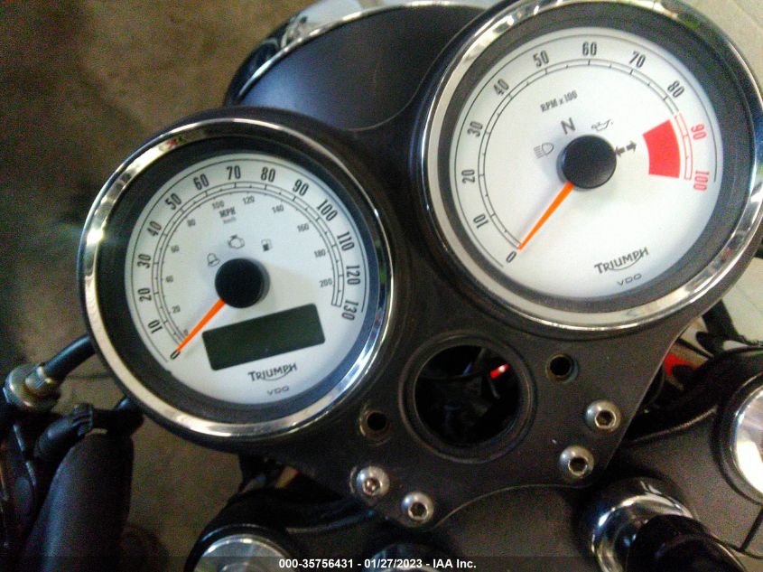 2012 TRIUMPH MOTORCYCLE THRUXTON SMT920K10CT523594