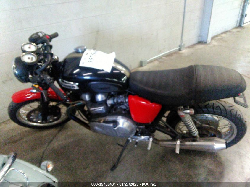 2012 TRIUMPH MOTORCYCLE THRUXTON SMT920K10CT523594