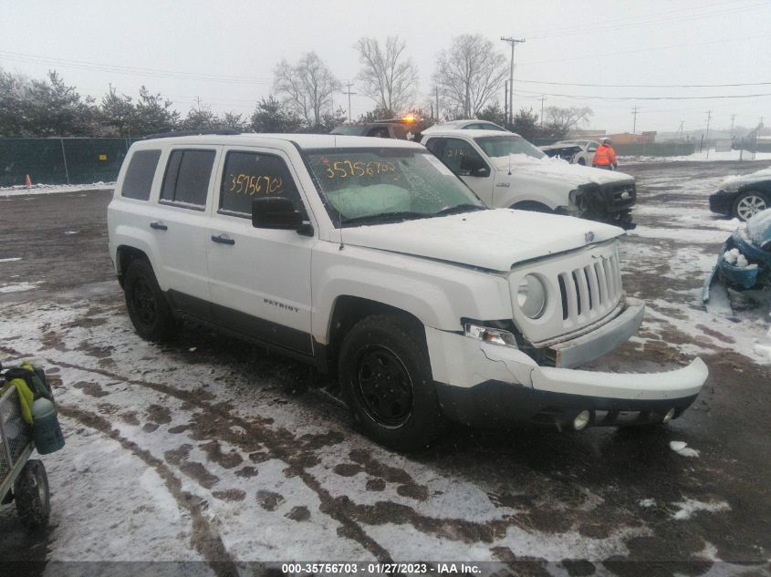 2014 JEEP PATRIOT SPORT - 1C4NJPBA7ED602556