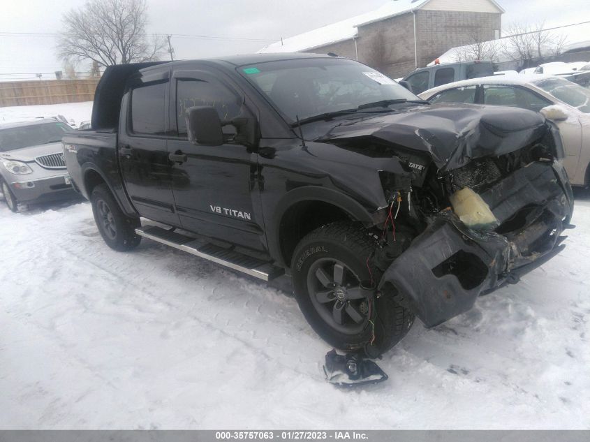 2013 NISSAN TITAN S/SV/PRO-4X/SL - 1N6AA0EC1DN314864
