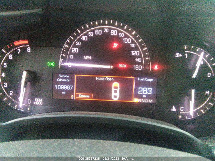 VIN 2G61M5S33K9112686 2019 CADILLAC XTS LUXURY