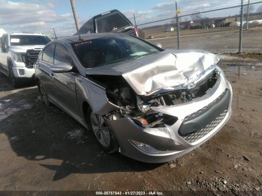 2014 HYUNDAI SONATA HYBRID LIMITED - KMHEC4A45EA103921