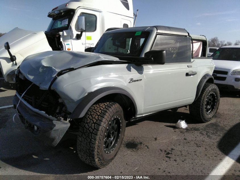 2021 FORD BRONCO BASE/BIG BEND - 1FMDE5AP2MLA77576