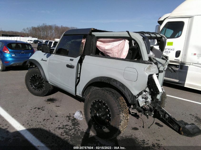 2021 FORD BRONCO BASE/BIG BEND - 1FMDE5AP2MLA77576