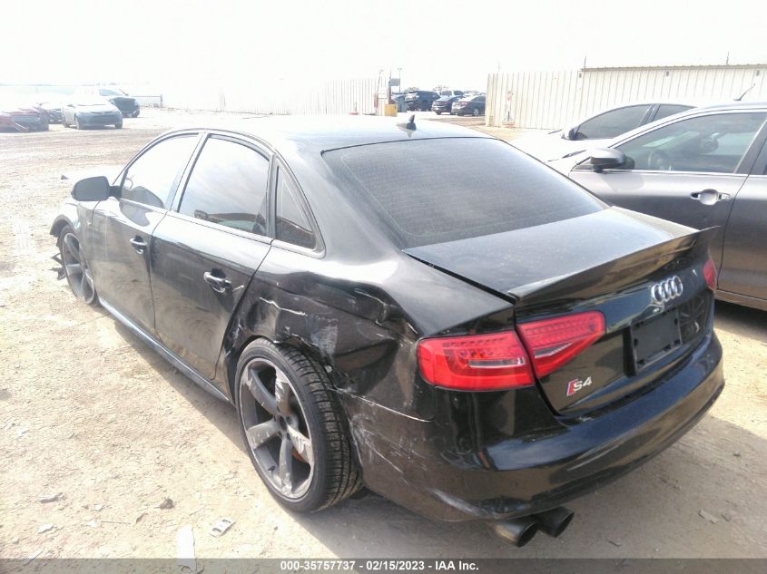 2014 AUDI S4 PREMIUM PLUS WAUBGAFL2EA015514