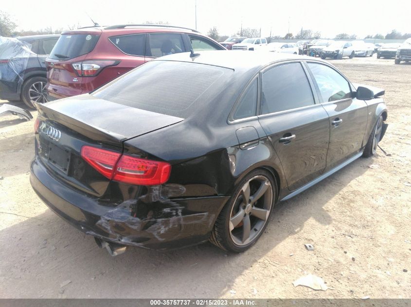 2014 AUDI S4 PREMIUM PLUS WAUBGAFL2EA015514