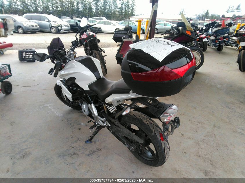 2018 BMW G310 R WB30G1107JR856199
