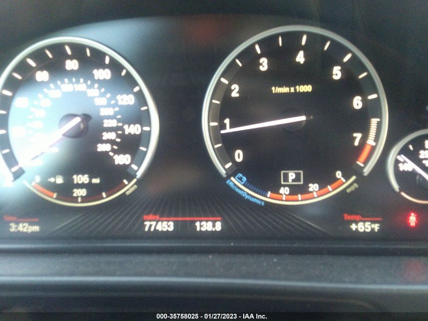 2015 BMW 5 SERIES 550I WBAKN9C58FD960736