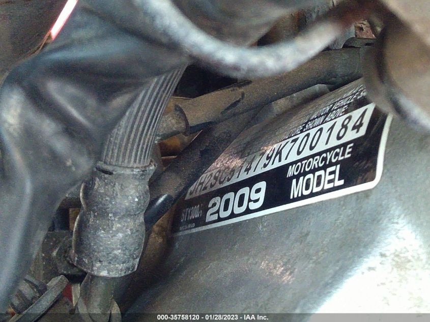 2009 HONDA ST1300 A JH2SC51479K700184
