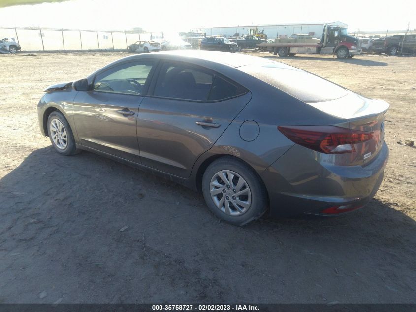 2019 HYUNDAI ELANTRA SE 5NPD74LF0KH493317