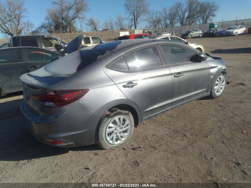 2019 HYUNDAI ELANTRA SE 5NPD74LF0KH493317