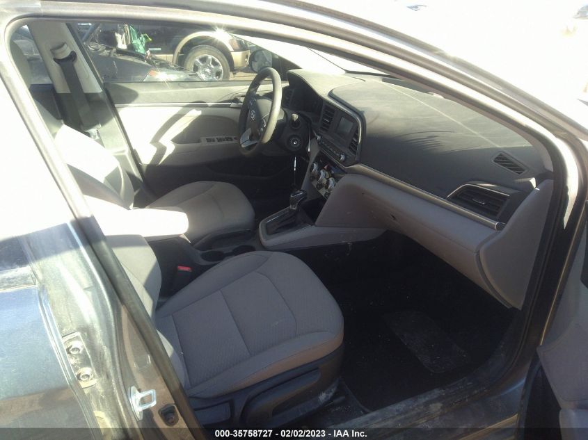 2019 HYUNDAI ELANTRA SE 5NPD74LF0KH493317