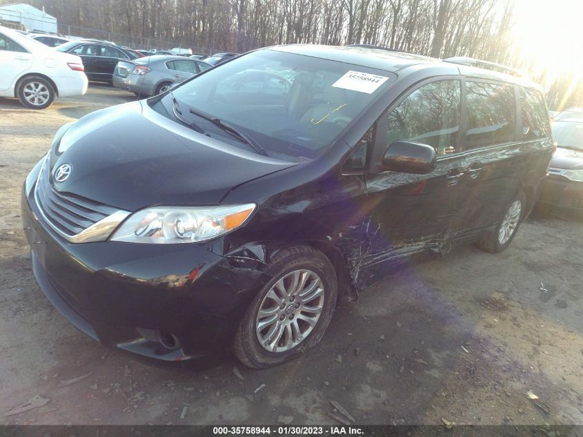 2013 TOYOTA SIENNA XLE AAS/XLE/LTD - 5TDYK3DCXDS371429