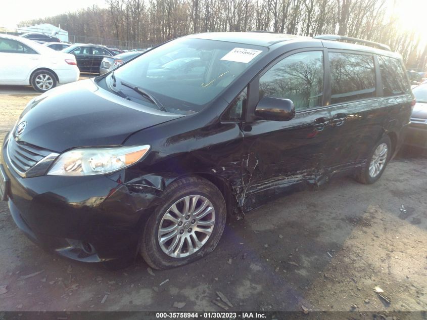 2013 TOYOTA SIENNA XLE AAS/XLE/LTD - 5TDYK3DCXDS371429