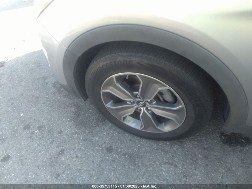 2014 HYUNDAI SANTA FE GLS - KM8SM4HF7EU046580