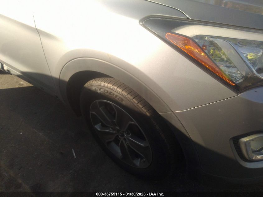 2014 HYUNDAI SANTA FE GLS - KM8SM4HF7EU046580